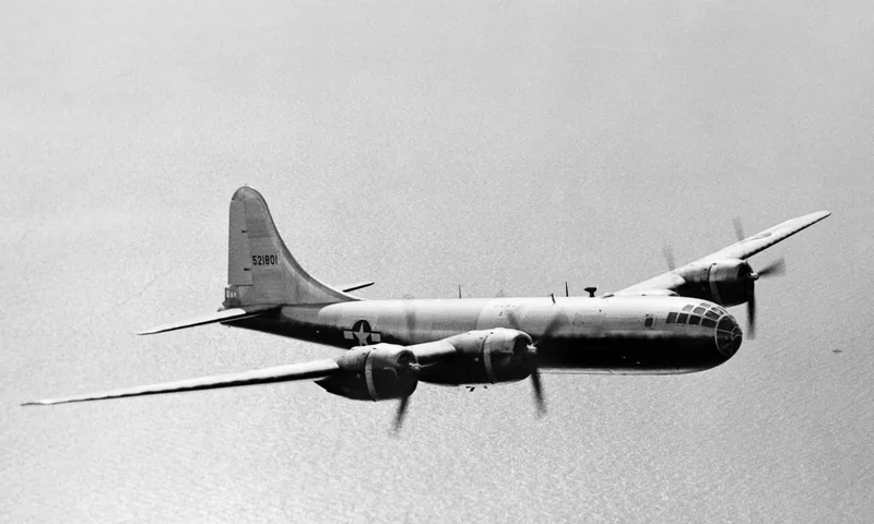 Boeing B-29 Superfortress en vol