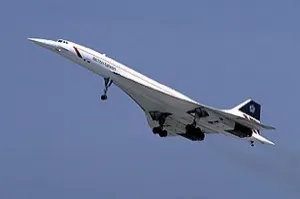 Concorde en vol — avion supersonique franco-britannique