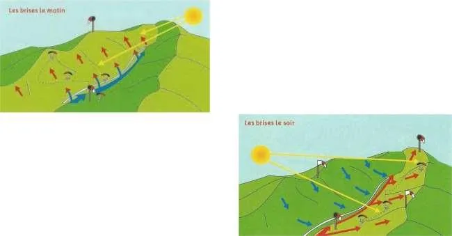 Brise de mer le jour et brise de terre la nuit